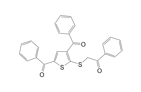 3,5-Dibenzoyl-2-(phenacylthio)thiophene