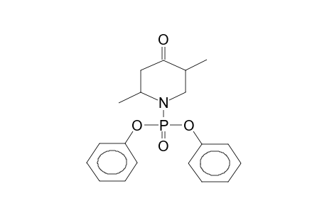 O,O-DIPHENYL(2,5-DIMETHYL-4-OXOPIPERIDIDO)PHOSPHATE