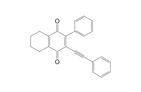 2-Phenyl-3-(phenylethynyl)-1,4,5,6,7,8-hexahydronaphtho-1,4-quinone