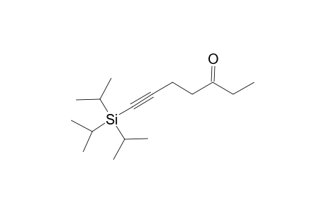 7-(Triisopropylsilyl)hept-6-yn-3-one