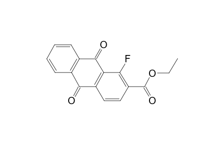 Antracene-2-carboxylic acid, 9,10-dihydro-1-fluoro-9,10-dioxo-, ethyl ester
