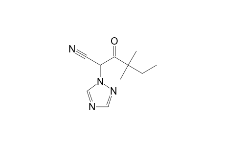 1H-1,2,4-Triazole-1-acetonitrile, .alpha.-(1-hydroxy-2,2-dimethylbutyli