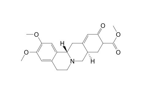 6H-Dibenzo[a,g]quinolizine-10-carboxylic acid, 5,8,8a,9,10,11,13,13a-octahydro-2,3-dimethoxy-11-oxo-, methyl ester, (8a.alpha.,13a.beta.)-