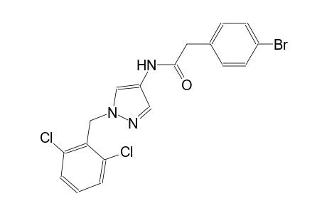 2-(4-bromophenyl)-N-[1-(2,6-dichlorobenzyl)-1H-pyrazol-4-yl]acetamide