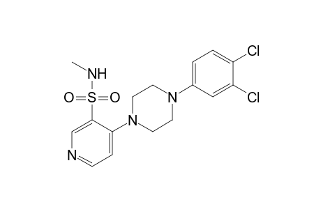 4-[4-(3,4-dichlorophenyl)-1-piperazinyl]-N-methyl-3-pyridinesulfonamide