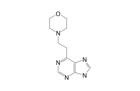 6-[2-(MORPHOLIN-4-YL)-ETHYL]-9H-PURINE