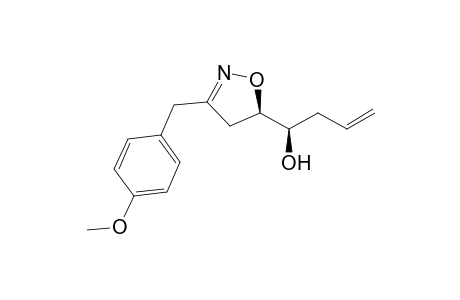 3-(4-Methoxybenzyl)-5(R)-(1(R)-hydroxy-3-butenyl)isoxazoline