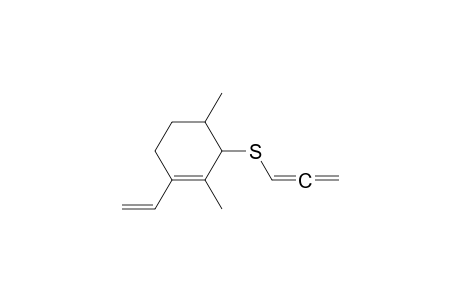 1-(Allenylthio)-2,6-dimethyl-3-vinyl-2-cyclohexene