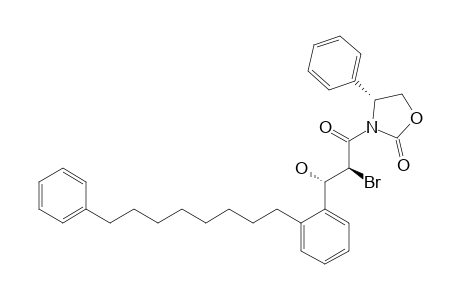 N-[2'-BROMO-3'-HYDROXY-3'-(ORTHO-[PHENOCTYL]-PHENYL)-1'-OXOPROPYL]-4-PHENYL-2-OXAZOLIDINONE