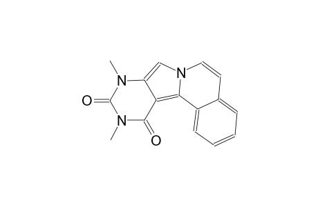 8H-6a,8,10-Triazabenzo[c]fluorene-9,11-dione, 8,10-dimethyl-