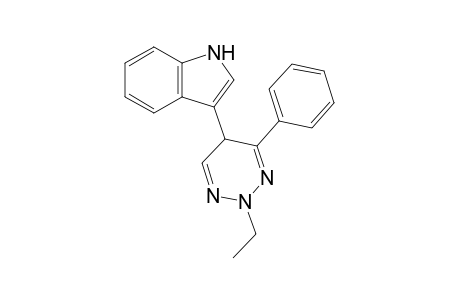 2-Ethyl-5-(indol-3'-yl)-4-phenyl-2,5-dihydro-1,2,3-triazine