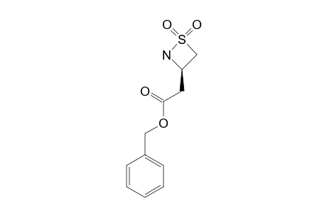 BENZYL-(S)-1,2-THIAZETIDINE-3-ACETATE-1,1-DIOXIDE