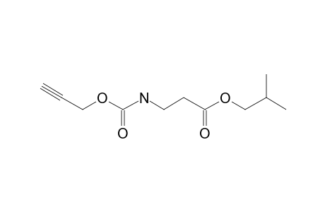 .beta.-Alanine, N-propargyloxycarbonyl-, isobutyl ester