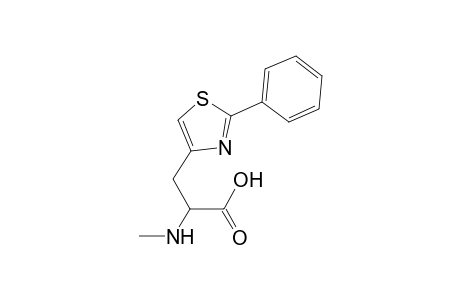 N-Methyl-3-(2'-phenyl-1',3'-thiazol-4'-yl)alanine