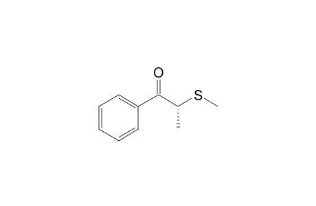 (R)-(+)-2-(Methylsulfanyl)-1-phenyl-1-propanone