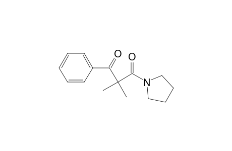 2,2-Dimethyl-1-phenyl-3-pyrrolidin-1-yl-propan-1,3-dione