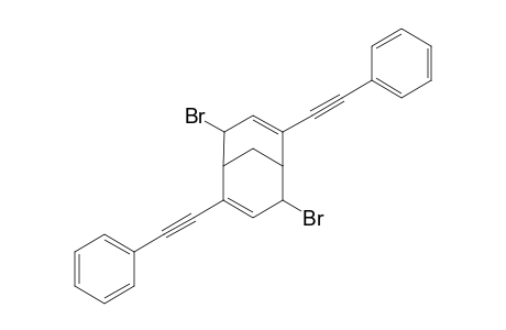 4,8-Dibromo-2,6-bis(phenylethynyl)bicyclo[3.3.1]nona-2,6-diene