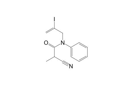 2-Cyano-N-(2-iodoallyl)-N-phenylpropanamide