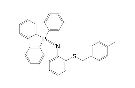 2-(4-Methylbenzyl)thio-N-triphenylphosphoranylideneaniline