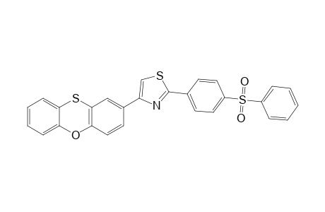 2-(PARA-PHENYLSULFONYLPHENYL)-4-PHENOXATHIINYLTHIAZOLE