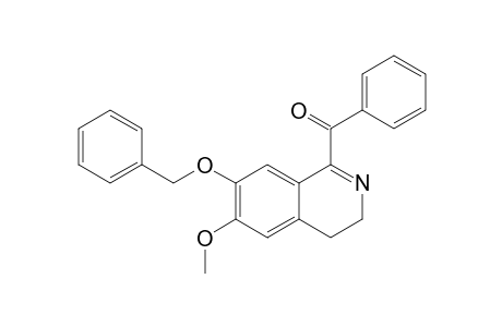 1-BENZOYL-6-METHOXY-7-BENZYLOXY-3,4-DIHYDROISOQUINOLINE