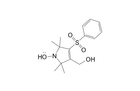 3-Hydroxymethyl-2,2,5,5-tetramethyl-4-phenylsulfonyl-2,5-dihydro-1H-pyrrol-1-yloxyl radical