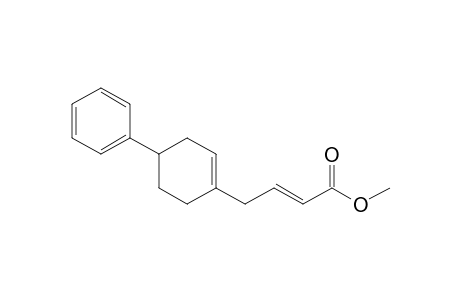 Methyl 4-(4-Phenylcyclohex-1-enyl)-2-butenoate