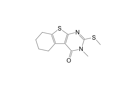 benzo[4,5]thieno[2,3-d]pyrimidin-4(3H)-one, 5,6,7,8-tetrahydro-3-methyl-2-(methylthio)-