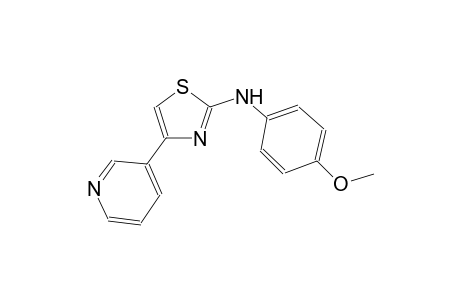 2-thiazolamine, N-(4-methoxyphenyl)-4-(3-pyridinyl)-