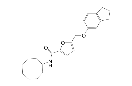 2-furancarboxamide, N-cyclooctyl-5-[[(2,3-dihydro-1H-inden-5-yl)oxy]methyl]-