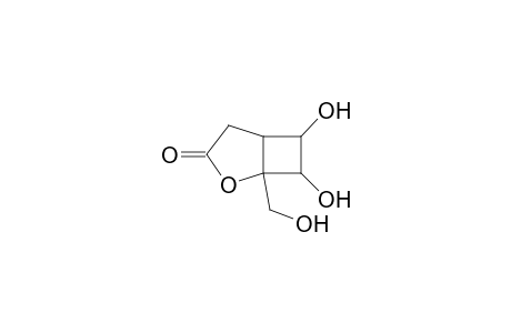 1-Hydroxymethyl-2-oxabicyclo[3.2.0]heptan-3-one-6,7-diol