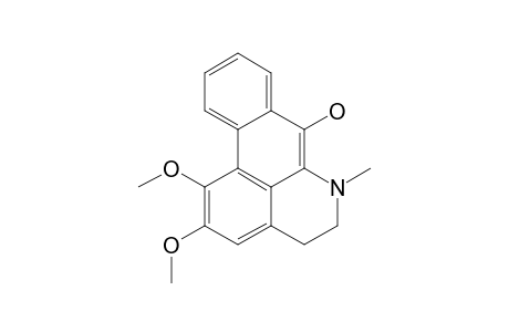 6A,7-DEHYDRO-1,2-DIMETHOXY-7-HYDROXY-N-METHYL-APORPHINE