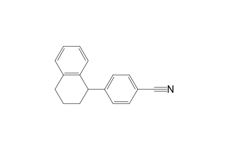 4-(1,2,3,4-tetrahydro-1-naphthyl)benzenenitrile