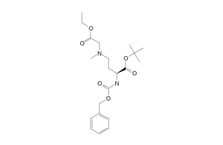 N-[(3S)-3-BENZYLOXYCARBONYLAMINO-3-TERT.-BUTYLOXYCARBONYLPROPYL]-SARCOSIN-ETHYLESTER