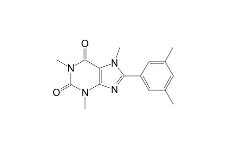 1,3,7-trimethyl-8-(3,5-dimethylphenyl)-xanthine