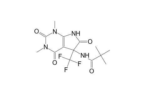N-[1,3-dimethyl-2,4,6-trioxo-5-(trifluoromethyl)-2,3,4,5,6,7-hexahydro-1H-pyrrolo[2,3-d]pyrimidin-5-yl]-2,2-dimethylpropanamide