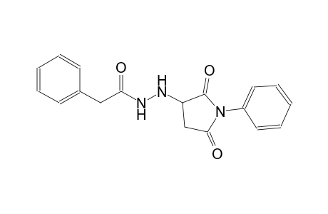 N'-(2,5-dioxo-1-phenyl-3-pyrrolidinyl)-2-phenylacetohydrazide