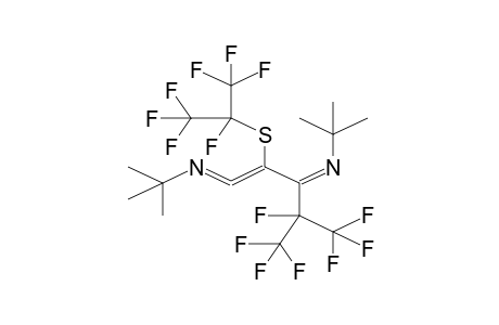 N,N'-[4,5,5,5-TETRAFLUORO-2-(1,2,2,2-TETRAFLUORO-2-TRIFLUOROMETHYLETHYLTHIO)-1-PENTENE-1,3-DIYLIDENE]BIS(TERT-BUTYLAMINE)