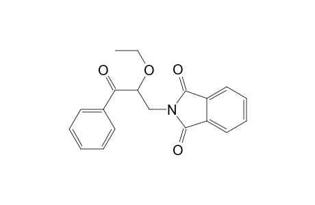N-(2-Ethoxy-3-oxo-3-phenylpropyl)phthalimide