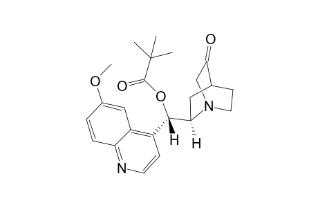 (8R,9S)-9-Pivaloyloxyruban-3-one
