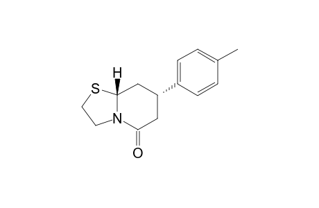3-(p-Methylphenyl)hexahydrothiazolo[3,2-a]pyridin-5-one