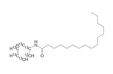 [N-ring-G-13C6]-Hexadecananilide
