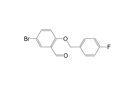 5-bromo-2-[(4-fluorobenzyl)oxy]benzaldehyde