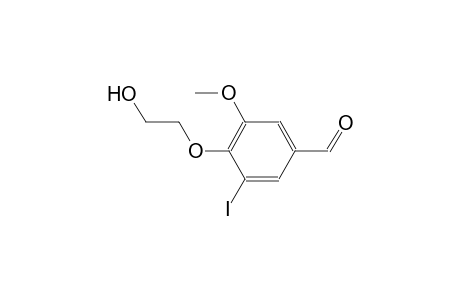 4-(2-hydroxyethoxy)-3-iodo-5-methoxybenzaldehyde