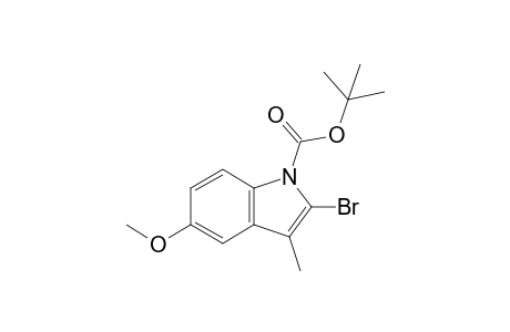 1-(tert-Butyloxycarbonyl)-2-bromo-5-methoxy-3-methylindole