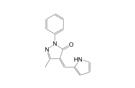 (4Z)-5-methyl-2-phenyl-4-(1H-pyrrol-2-ylmethylene)-2,4-dihydro-3H-pyrazol-3-one
