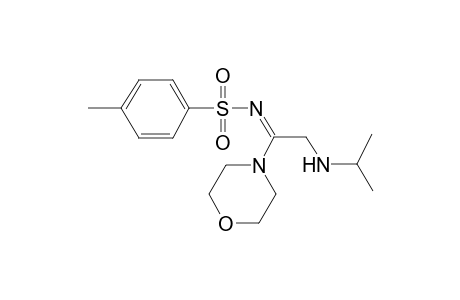 N-(2-Isopropylamino-1-morpholin-4-yl-ethylidene)-4-methyl-benzenesulfonamide