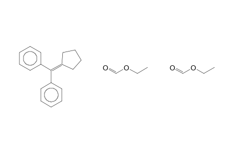 1,2-CYCLOPENTANEDICARBOXYLIC ACID, 4-(DIPHENYLMETHYLENE)-, DIETHYL ESTER, cis-