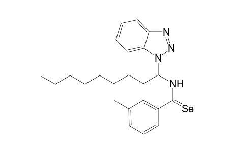 N-(1-(1H-benzo[d][1,2,3]triazol-1-yl)nonyl)-3-methylbenzoselenoamide