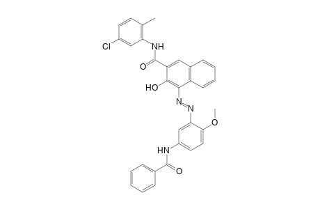 3-Amino-p-anisanilide->5'-Chloro-3-hydroxy-2-naphtho-o-toluidide